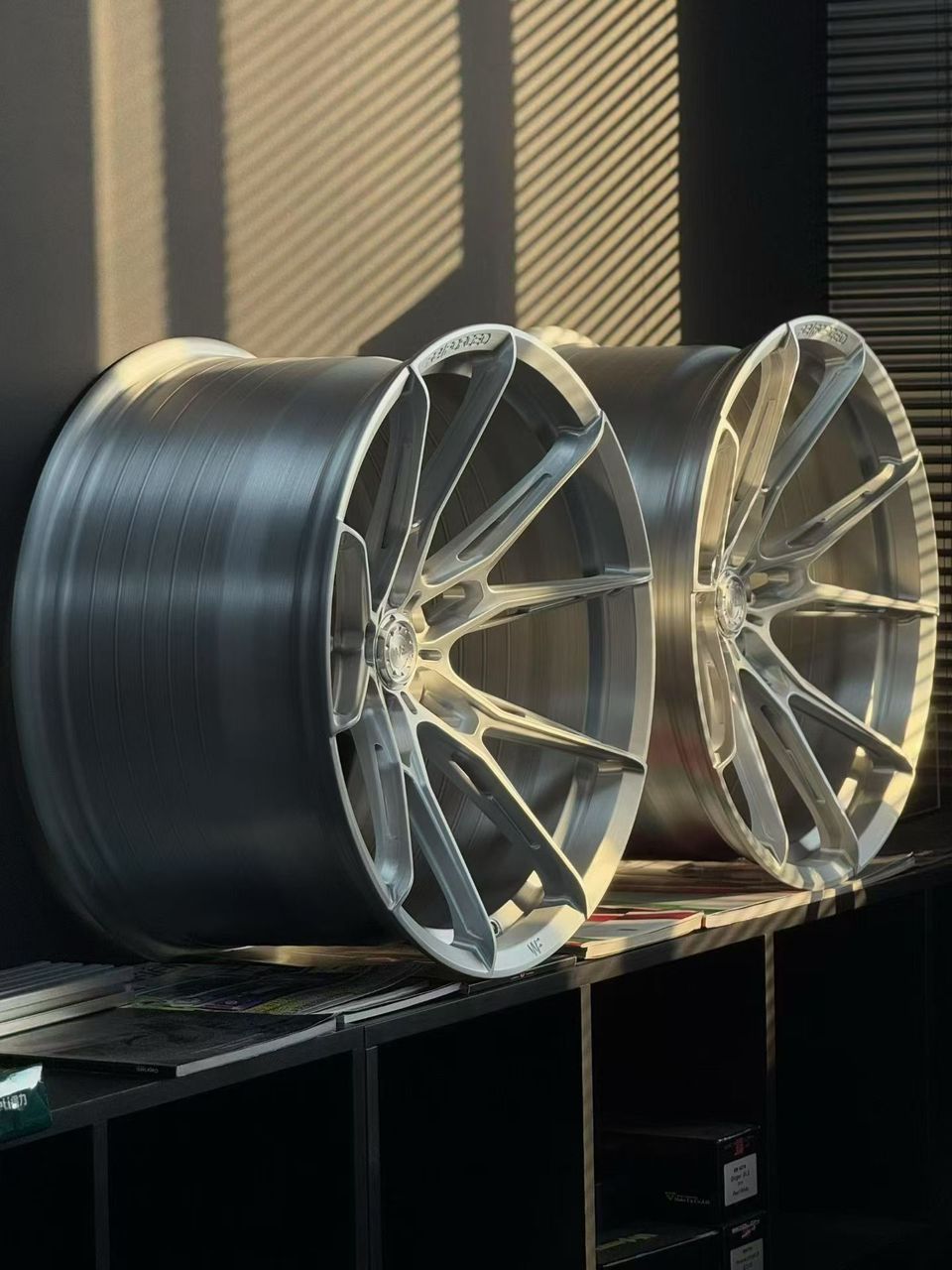WF- Custom Wheel (Brushed) Finished